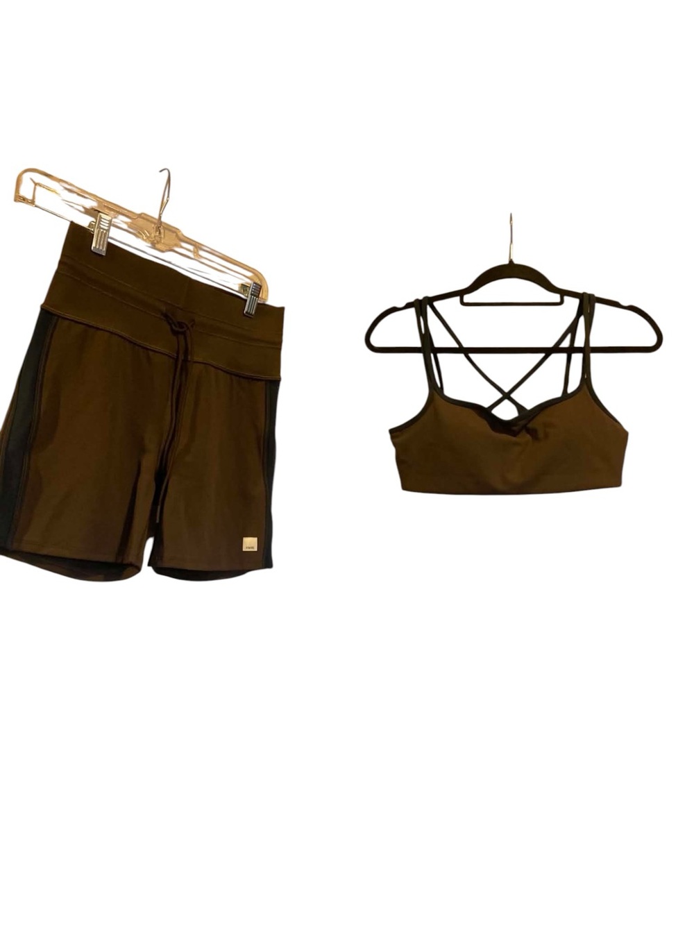 NWT Vuori Daily Track Short 5”/ Daily Layered Tank FRENCH ROAST Size: M - Picture 3 of 6